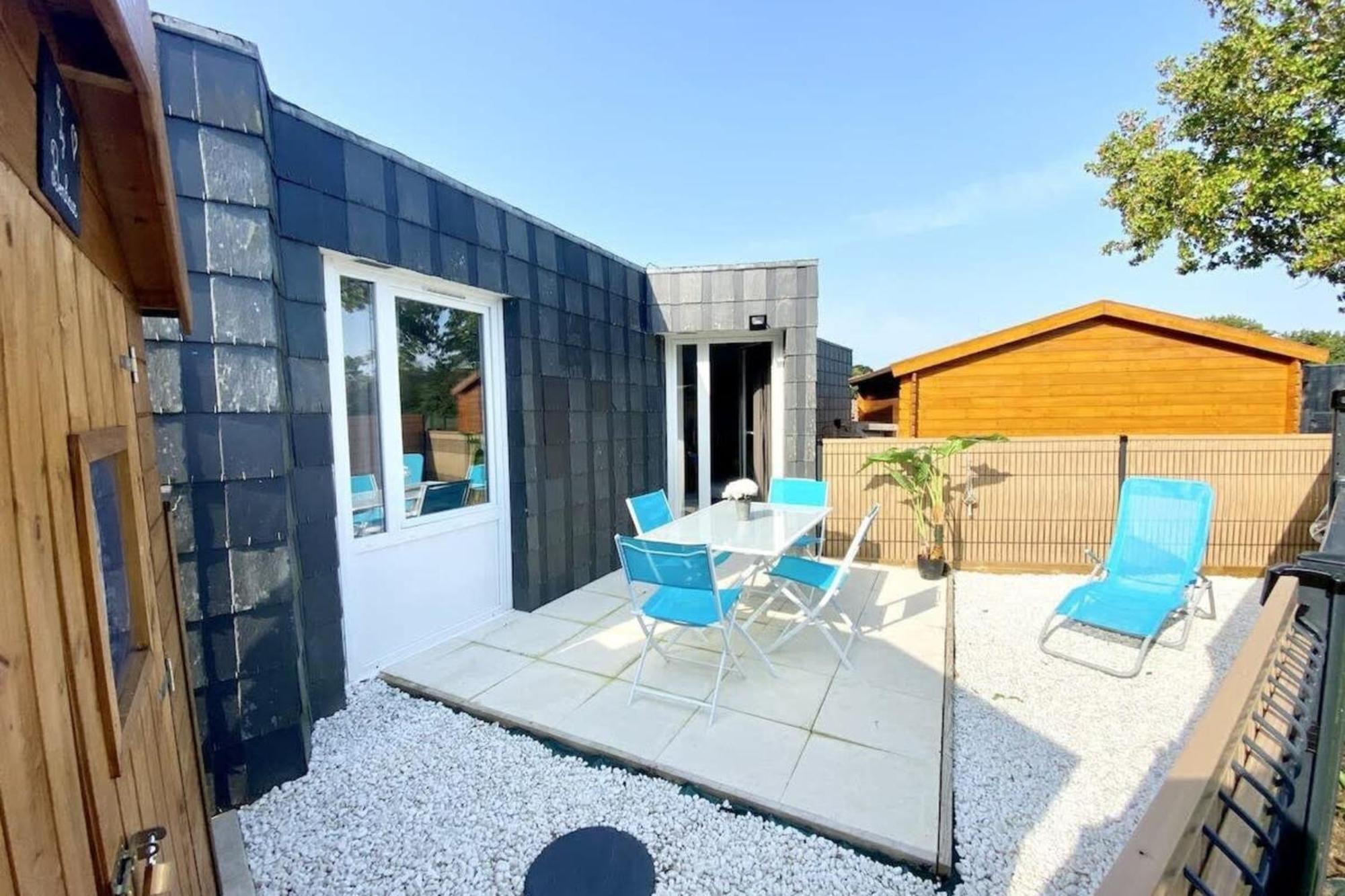 Maisonnette Ultra Cosy Bord De Mer Terrasse Guidel Exterior foto